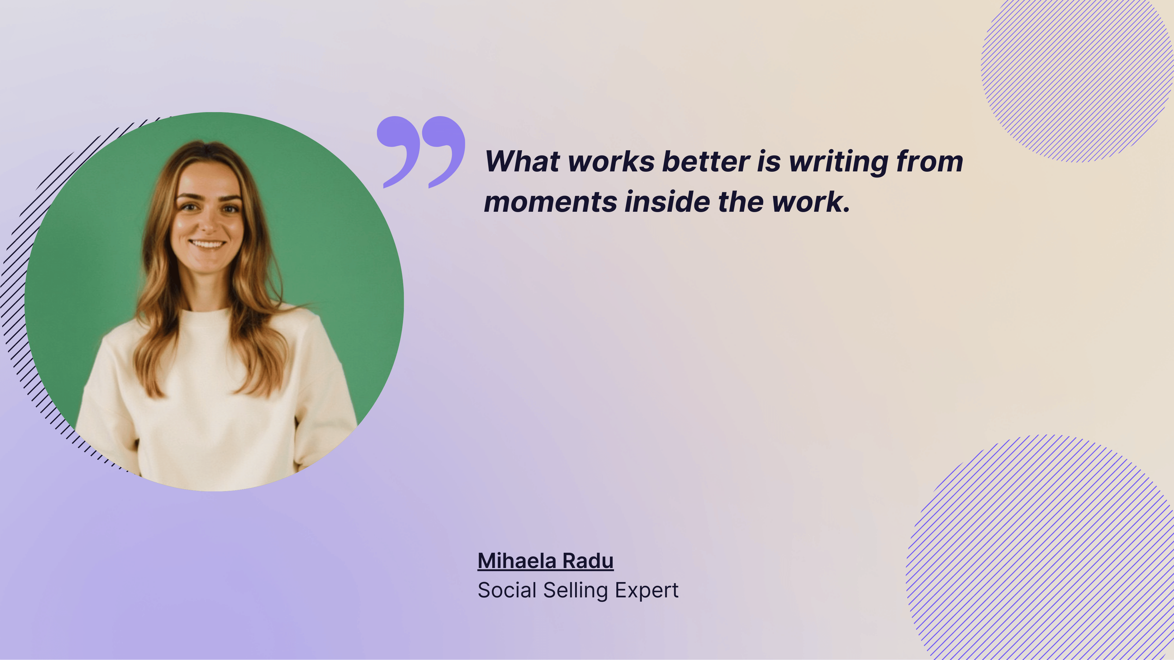 quote from mihaela